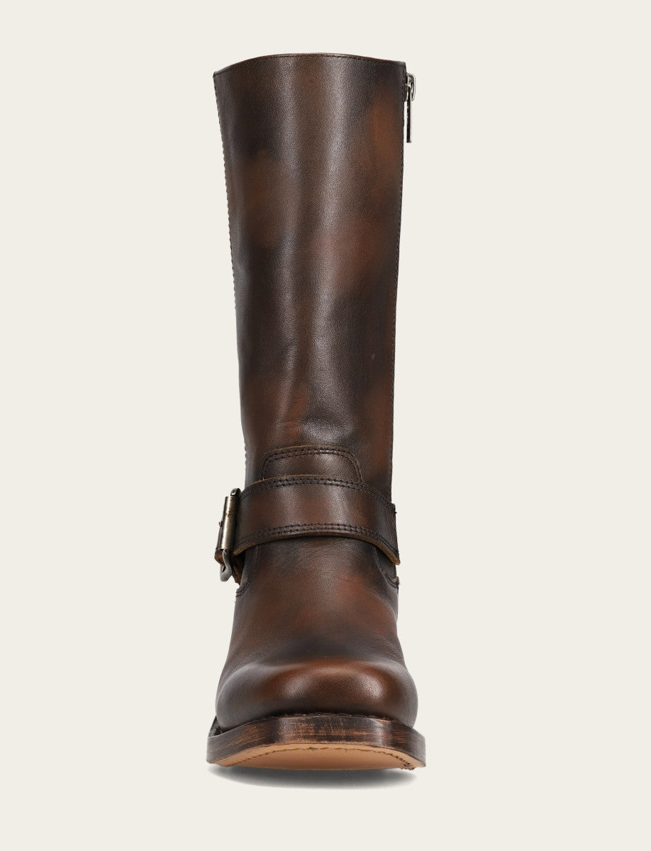 Campus Buckle - Dark Brown - Front