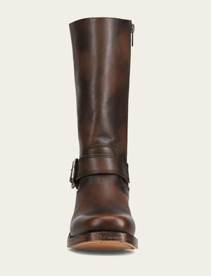 Campus Buckle - Dark Brown - Front