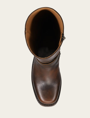Campus Buckle - Dark Brown - Top Down
