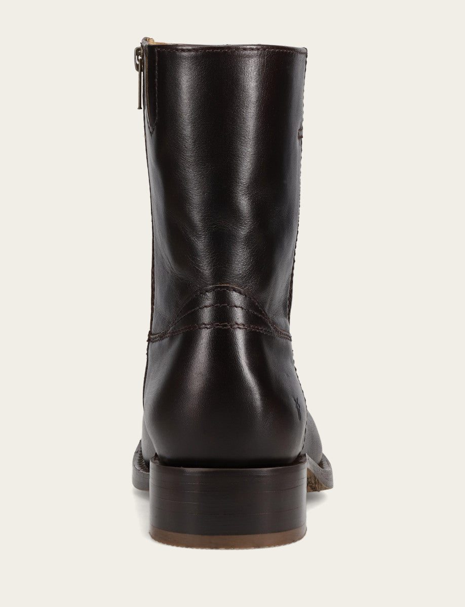 Campus Inside Zip - Bourbon - Back