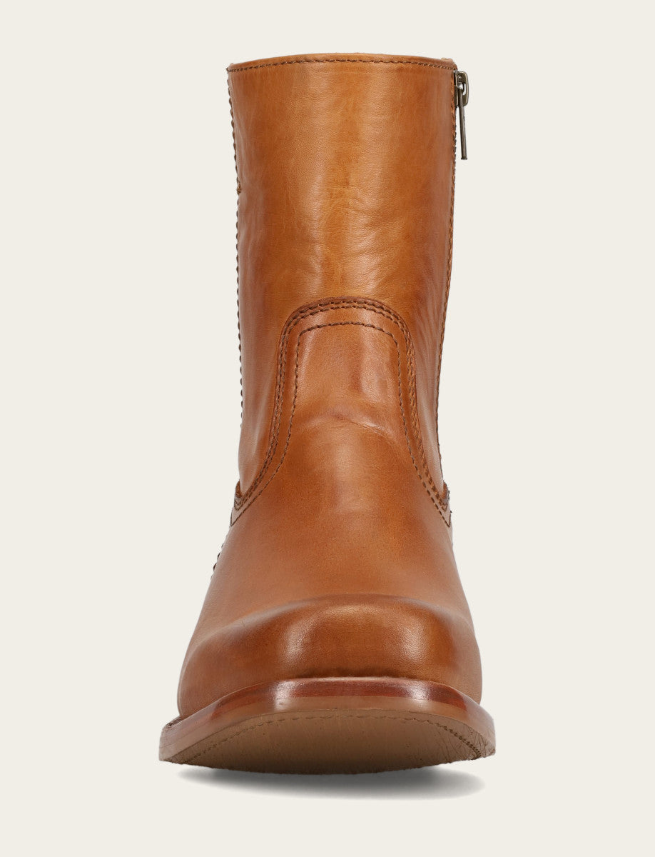 Campus Inside Zip - Saddle - Front