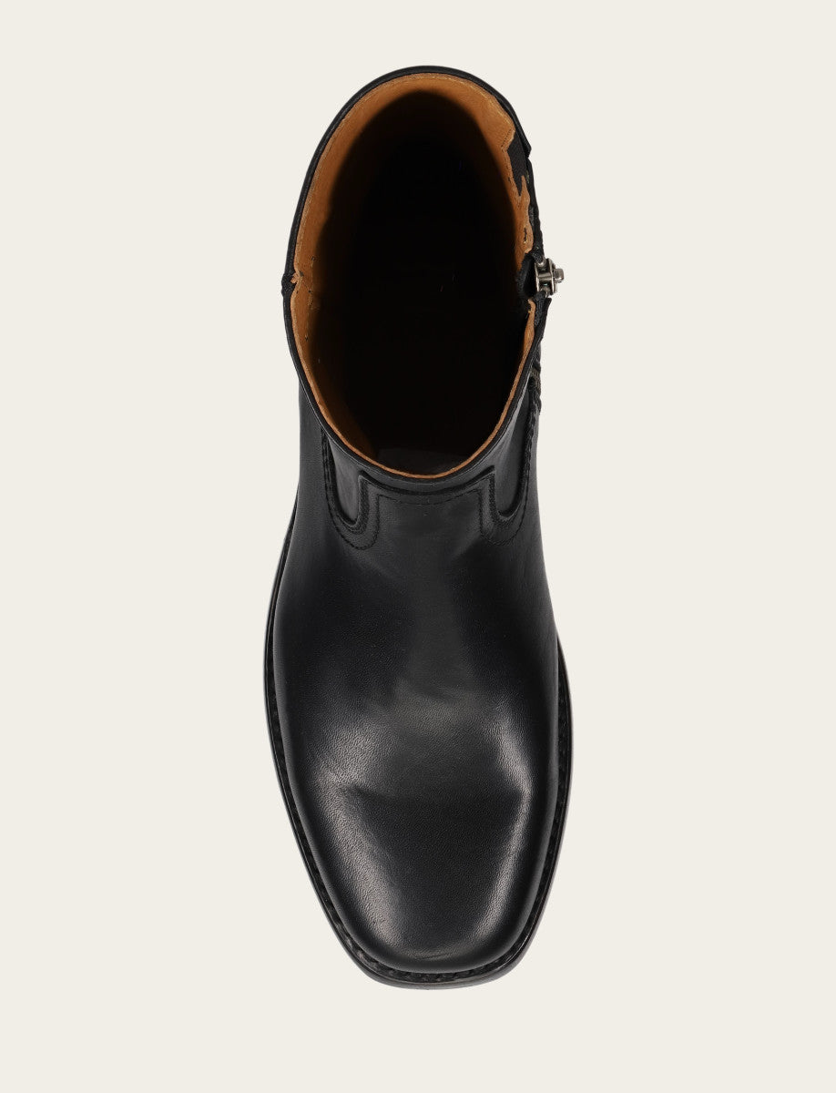 Campus Inside Zip - Black - Top Down