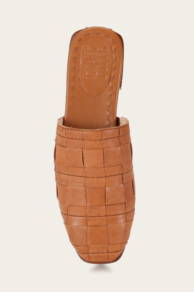 Cara Woven - Tan - Top Down