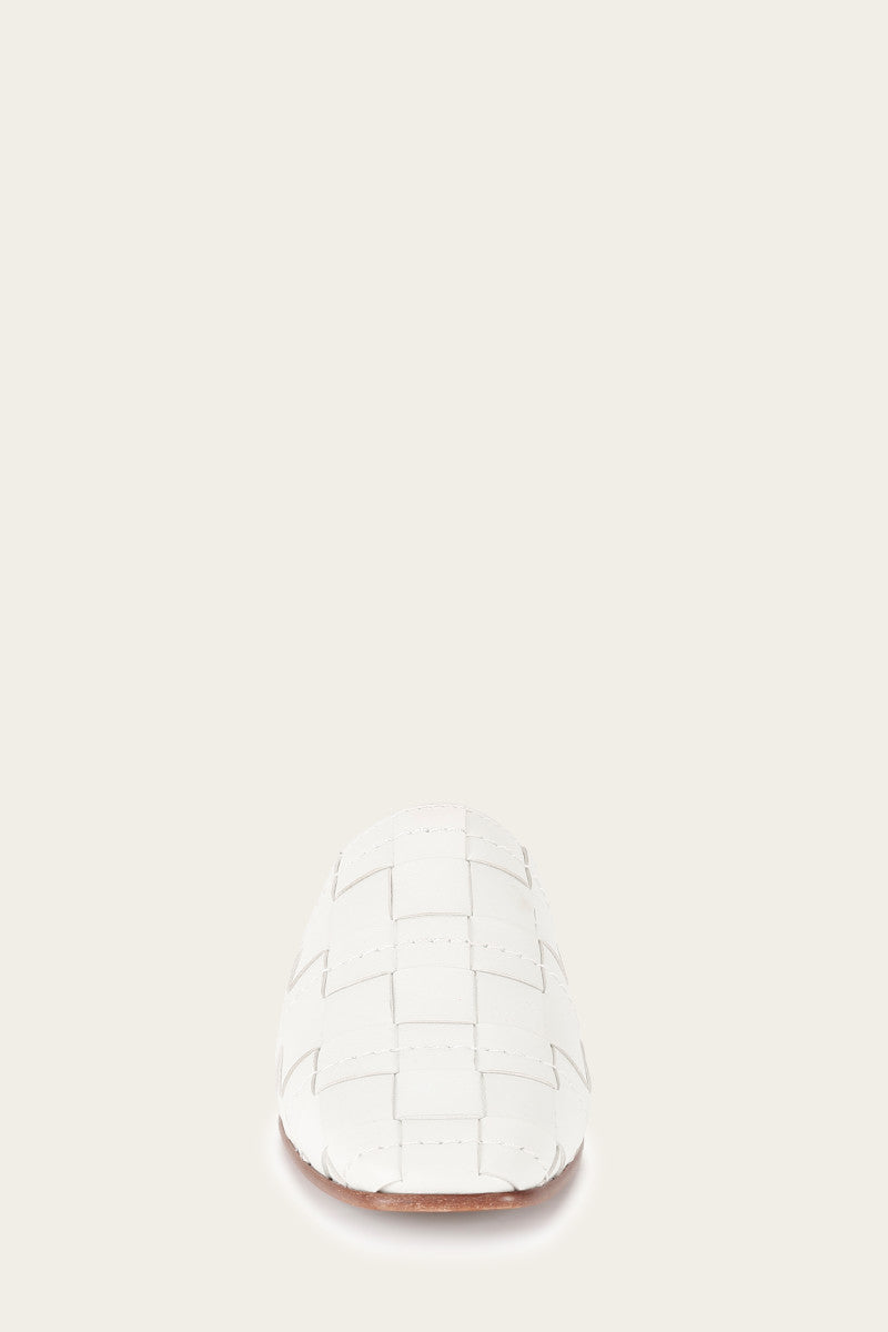 Cara Woven - White - Front