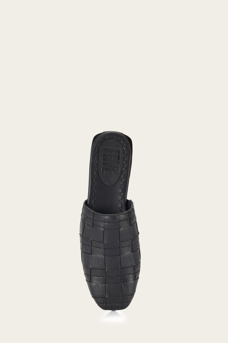 Cara Woven - Black - Top Down