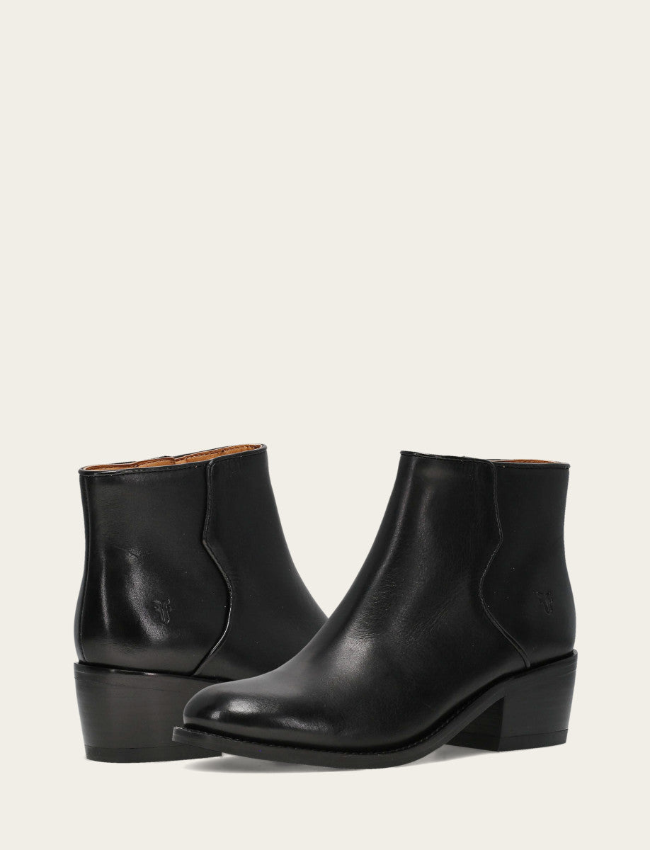 Carson 2 Piping Bootie - Black - Pair