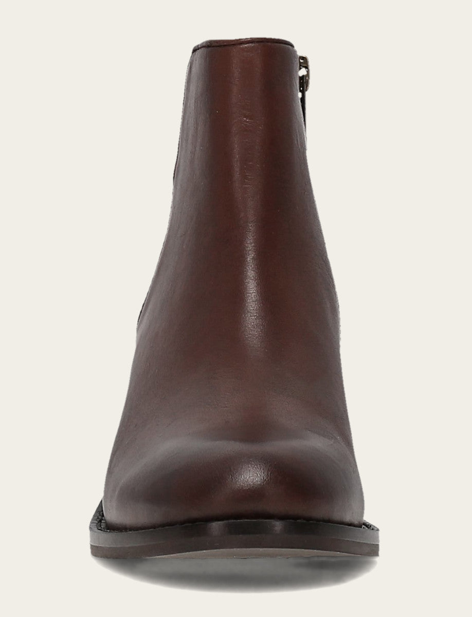 Carson 2 Piping Bootie - Saddle - Front