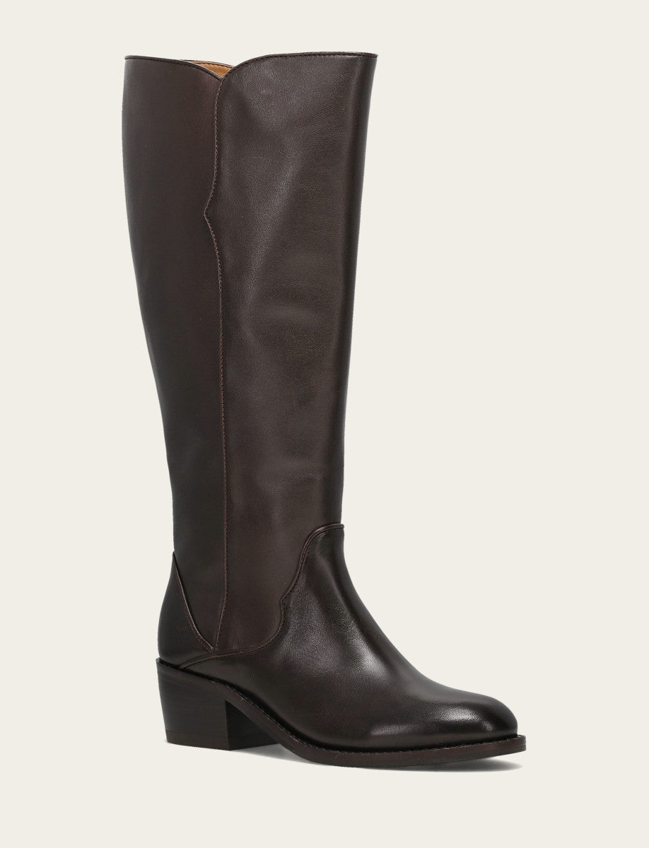 Carson 2 Piping Tall Wc - Dark Brown - Hero