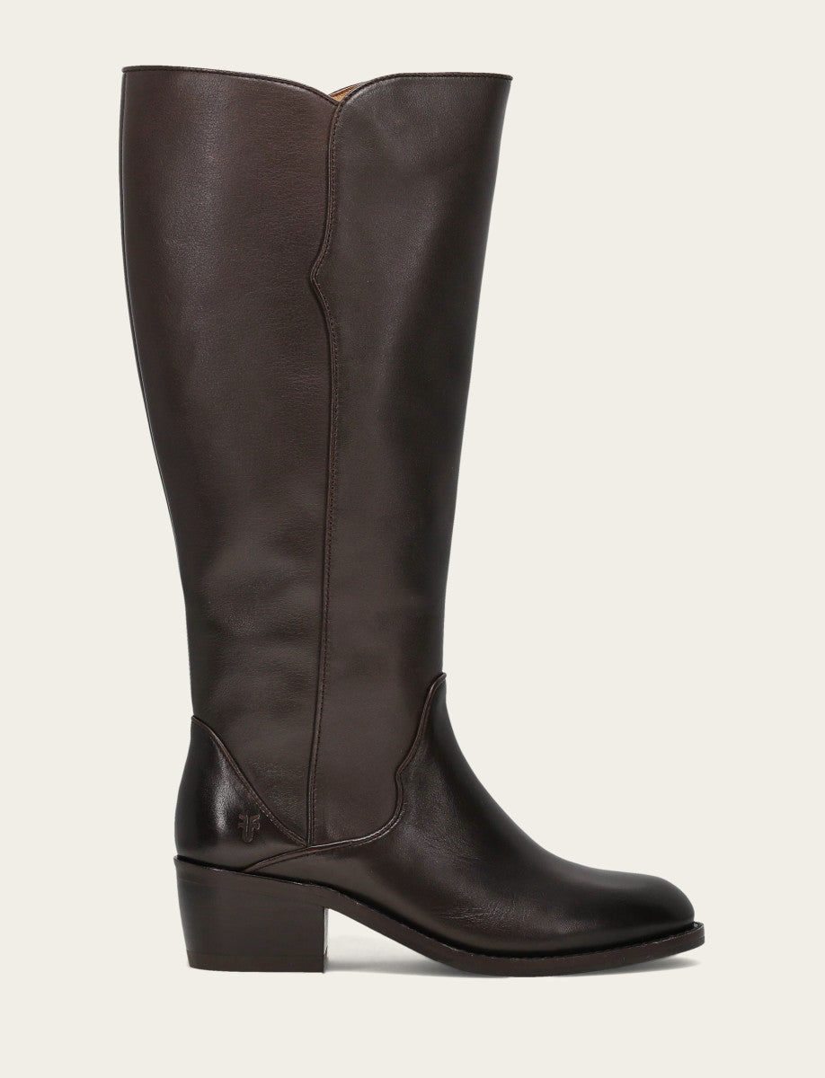 Carson 2 Piping Tall Wc - Dark Brown - Outside