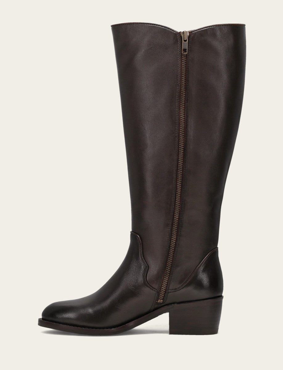 Carson 2 Piping Tall Wc - Dark Brown - Inside