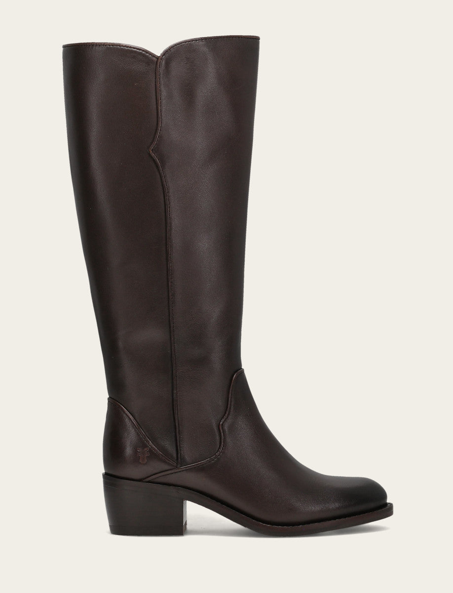 Carson 2 Piping Tall - Dark Brown - Outside