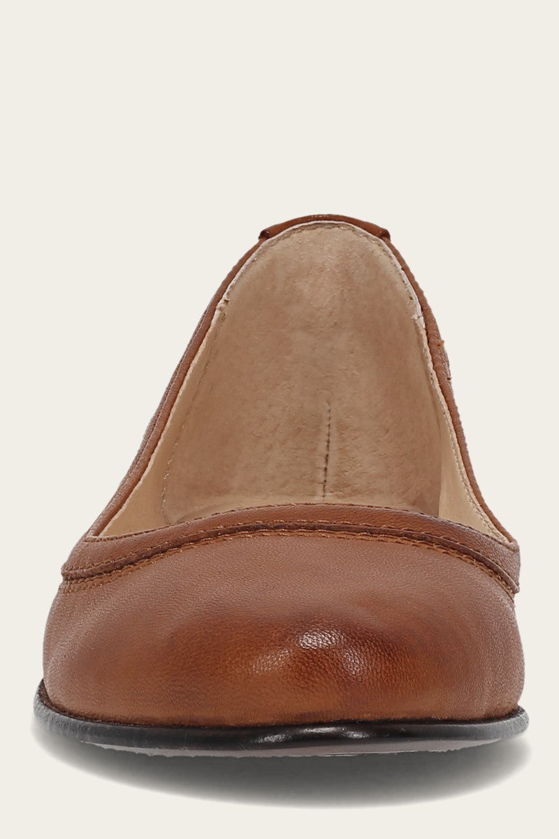 Carson Ballet - Cognac - Front
