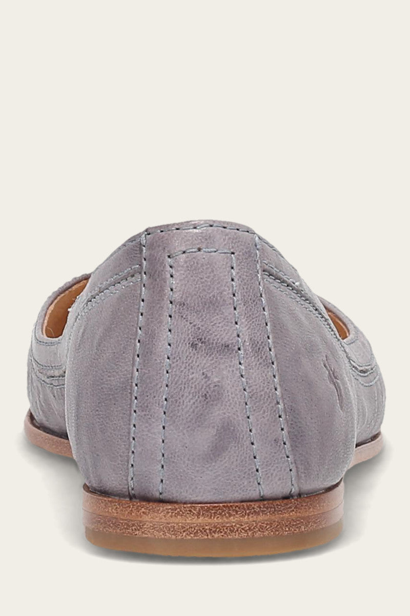 Carson Ballet - Steel Blue - Back