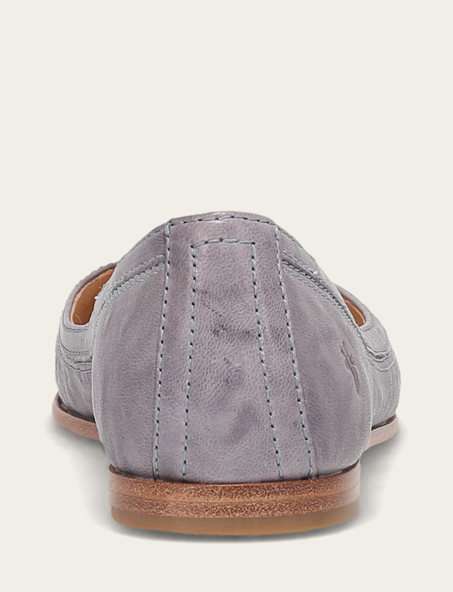 Carson Ballet - Steel Blue - Back