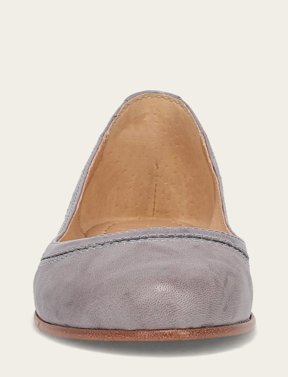 Carson Ballet - Steel Blue - Front