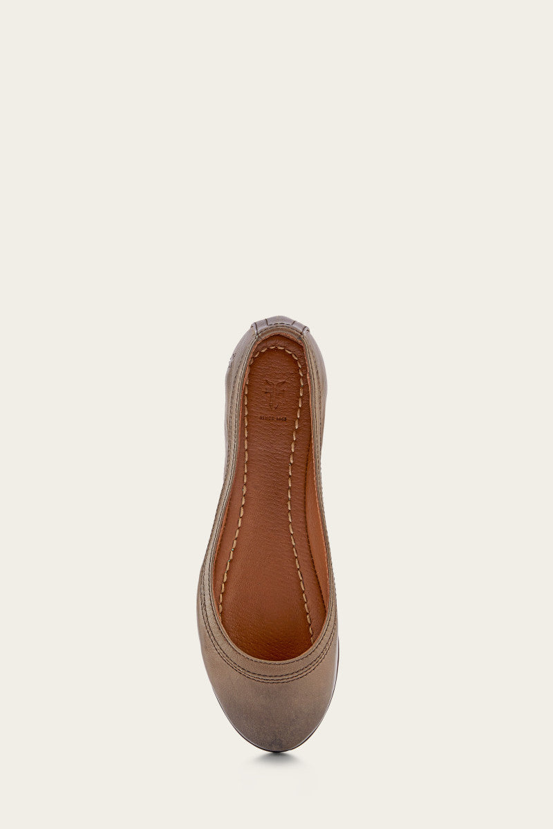 Carson Ballet - Warm Grey - Top Down