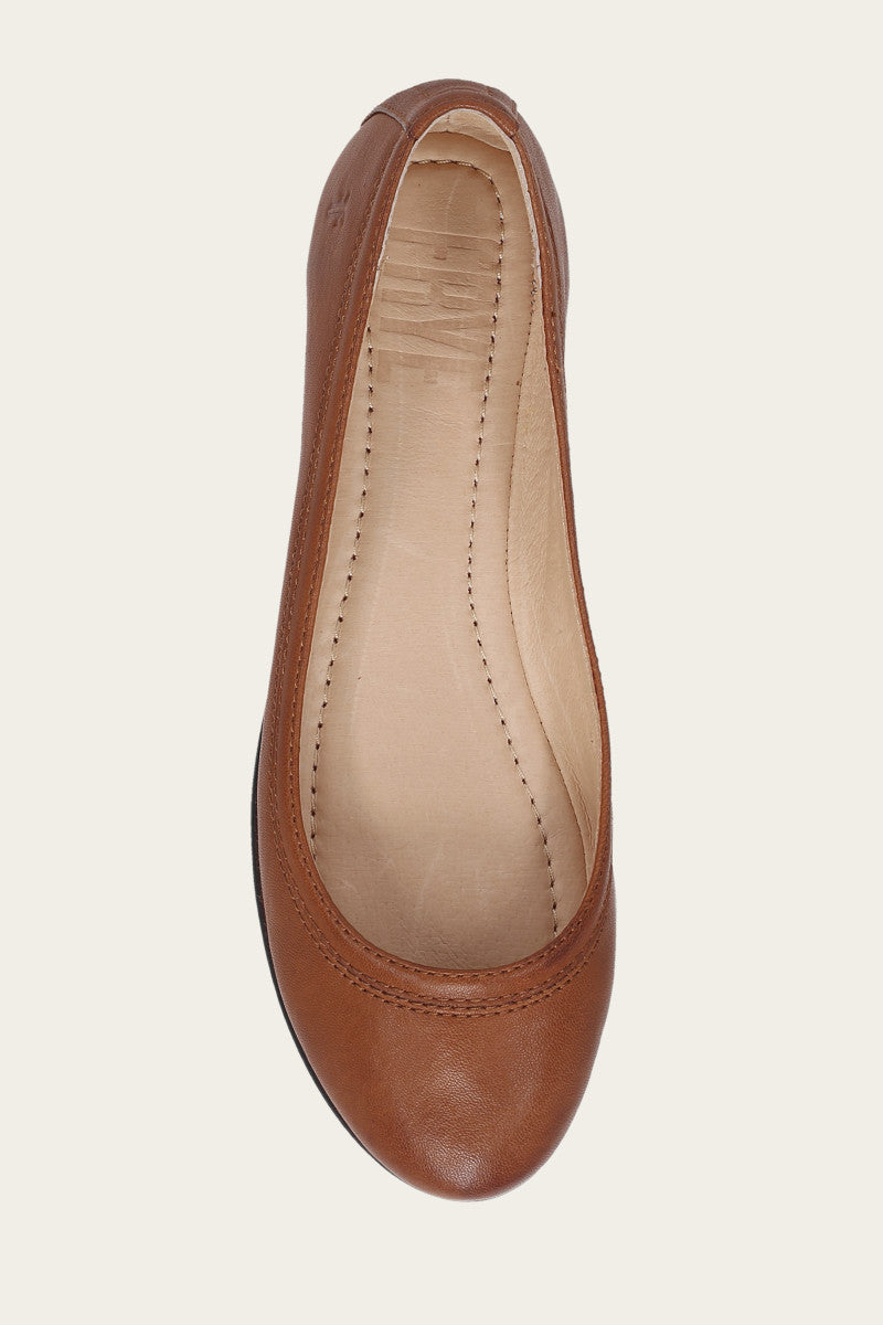 Carson Ballet - Cognac - Top Down