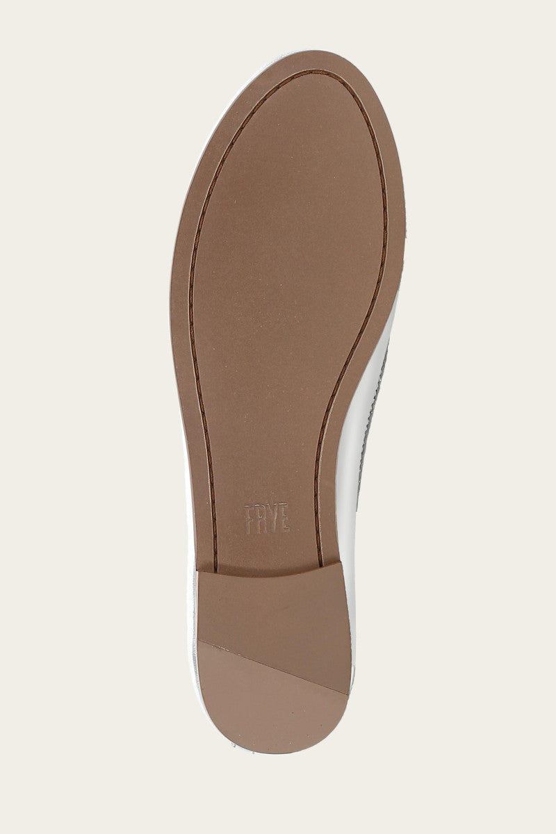 Carson Logo Ballet - Silver - Sole