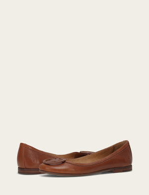 Carson Logo Ballet - Cinnamon - Pair