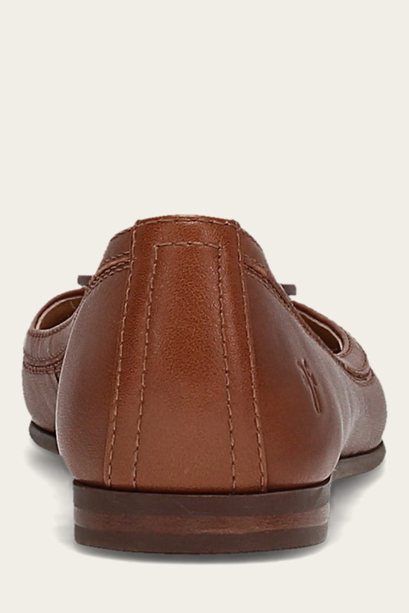 Carson Logo Ballet - Cinnamon - Back