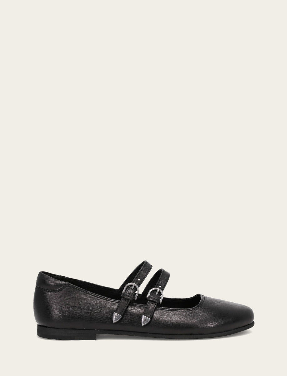 Carson Multi Mary Jane - Black - Outside