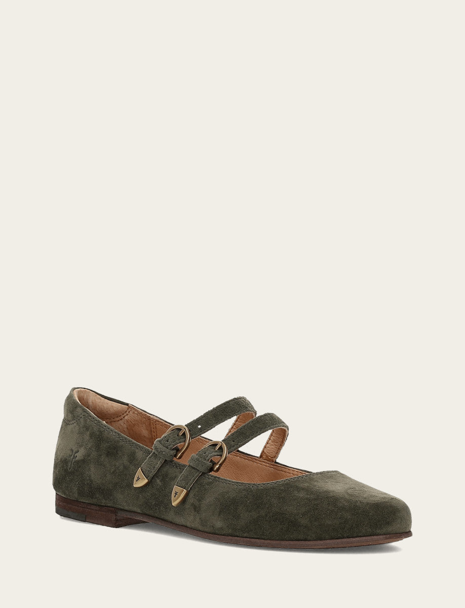 Carson Multi Mary Jane - Dark Olive - Hero