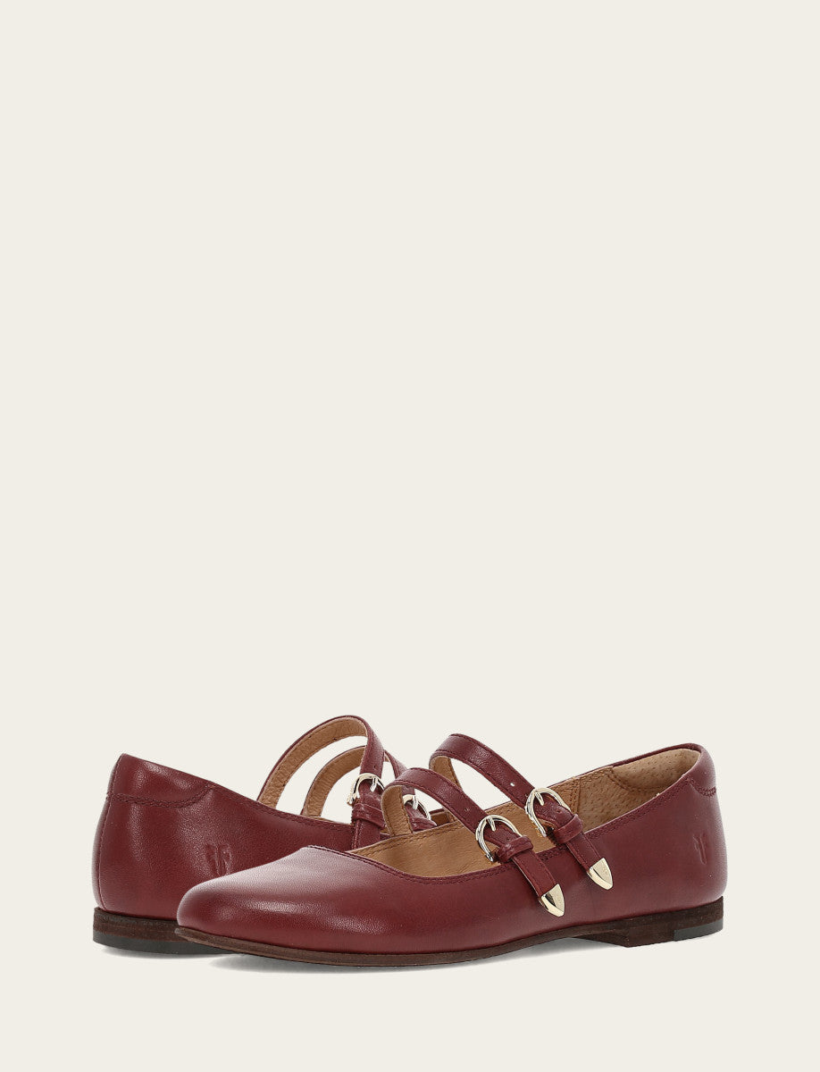 Carson Multi Mary Jane - Cranberry - Pair