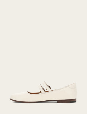 Carson Multi Mary Jane - Ecru - Inside