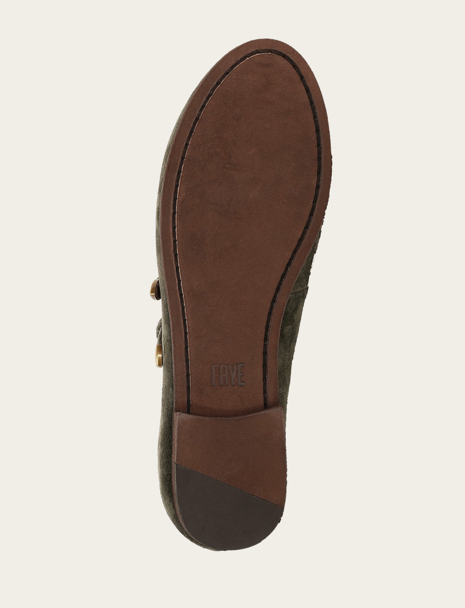 Carson Multi Mary Jane - Dark Olive - Sole