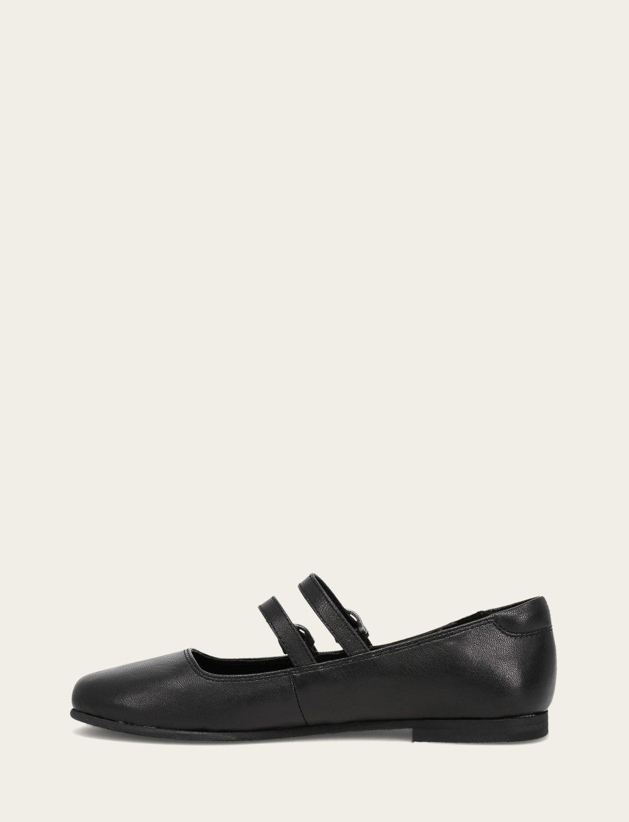Carson Multi Mary Jane - Black - Inside