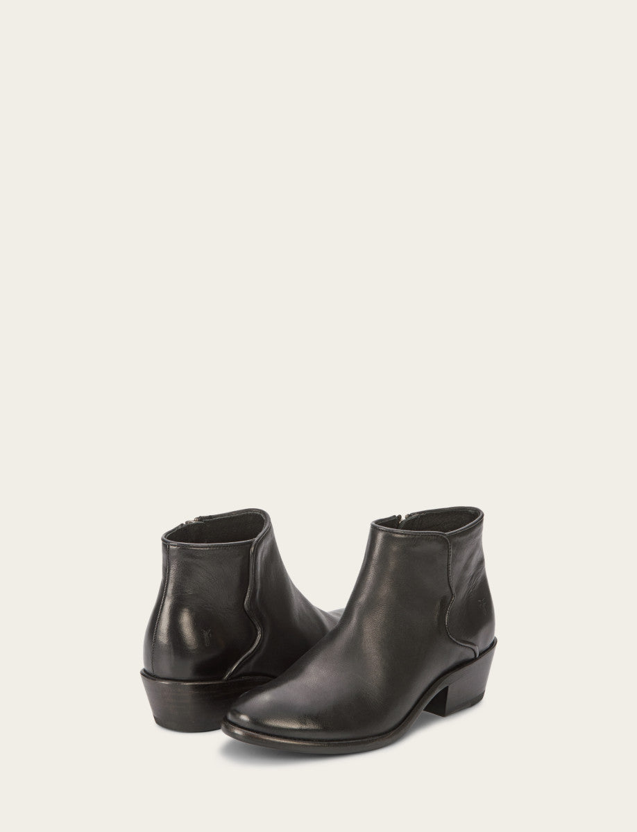 Carson Piping Bootie - Black - Pair