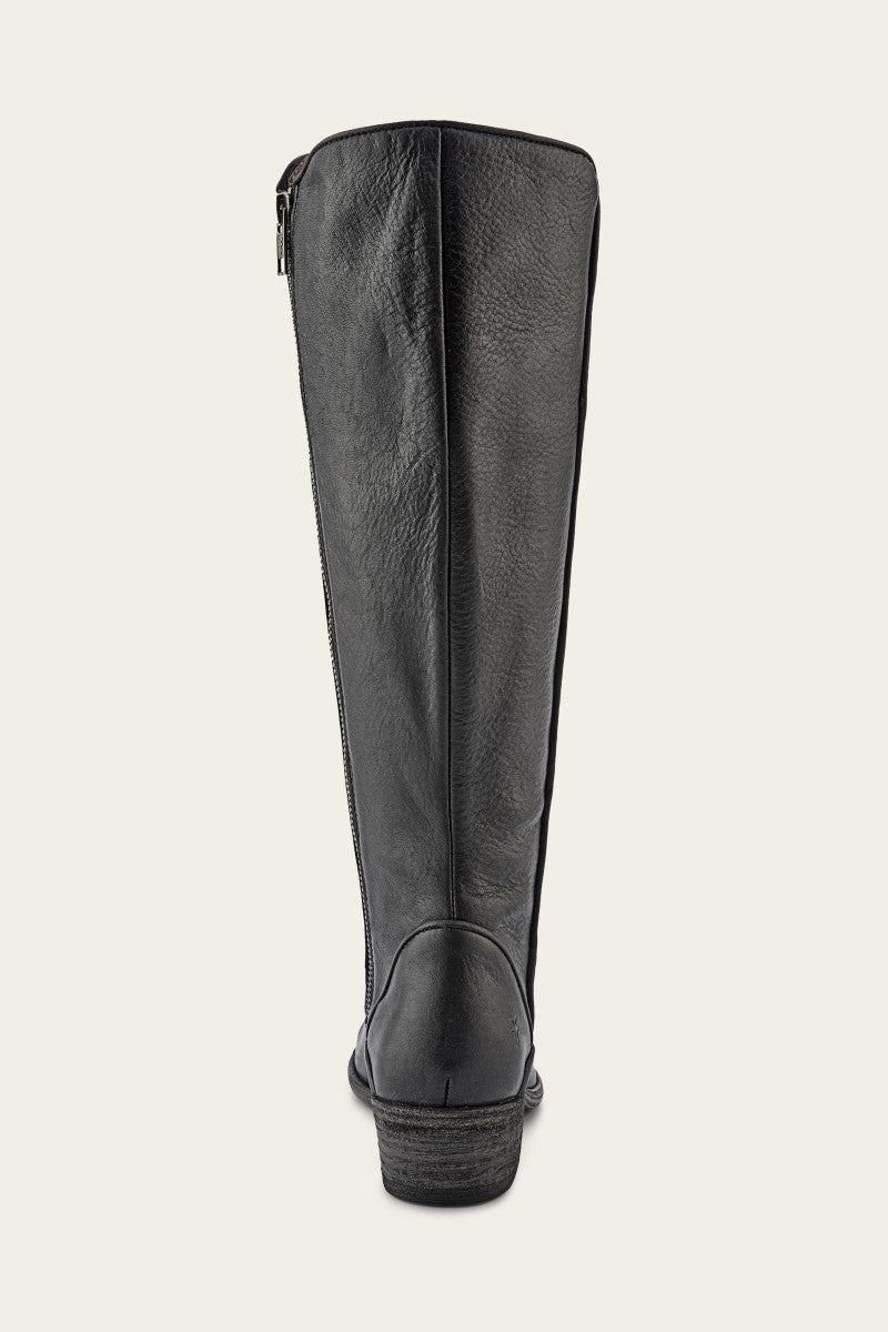 Carson Piping Tall Wc - Distressed Black - Back