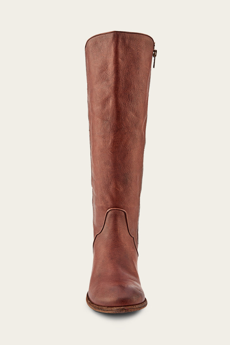 Carson Piping Tall Wc - Redwood - Front