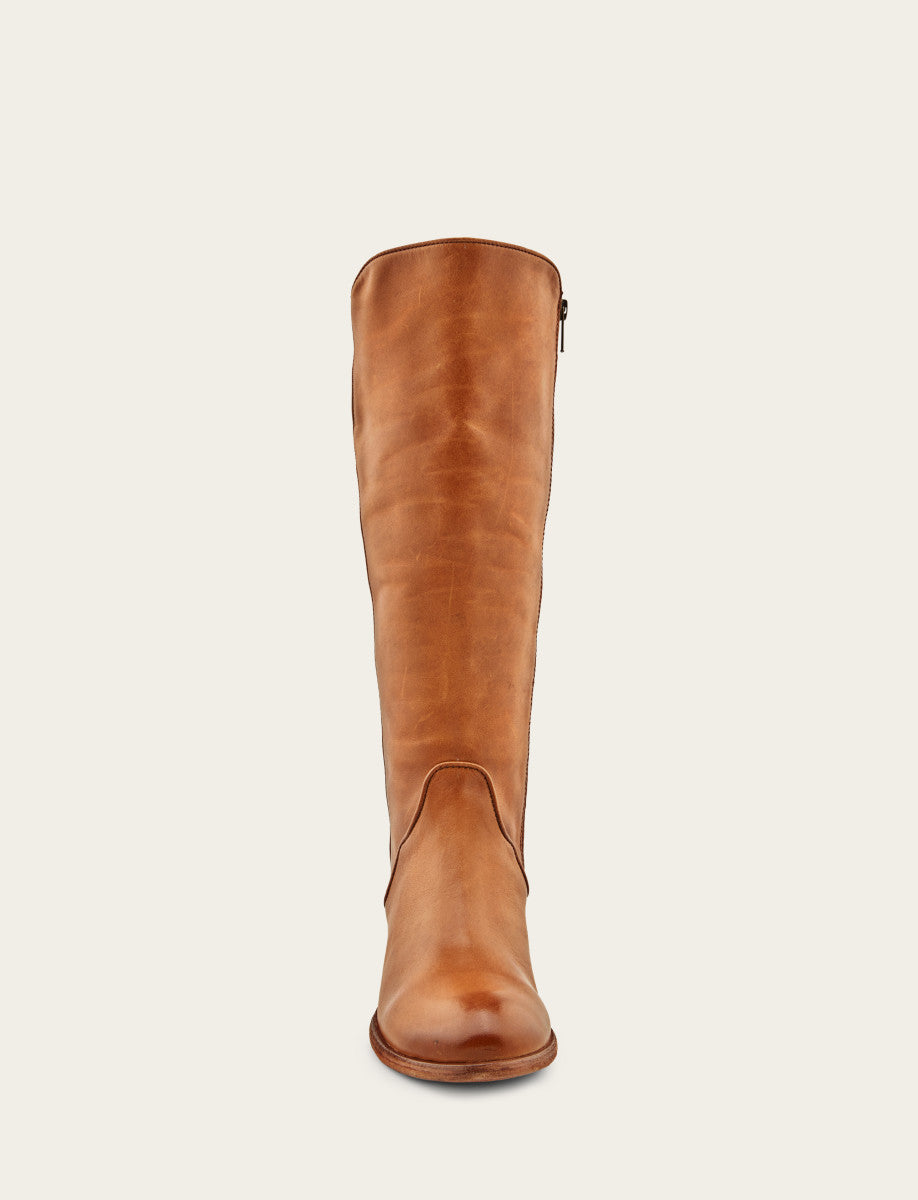 Carson Piping Tall Wc - Caramel - Front