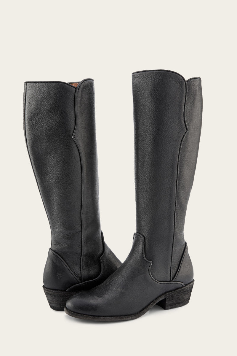Carson Piping Tall Wc - Distressed Black - Pair