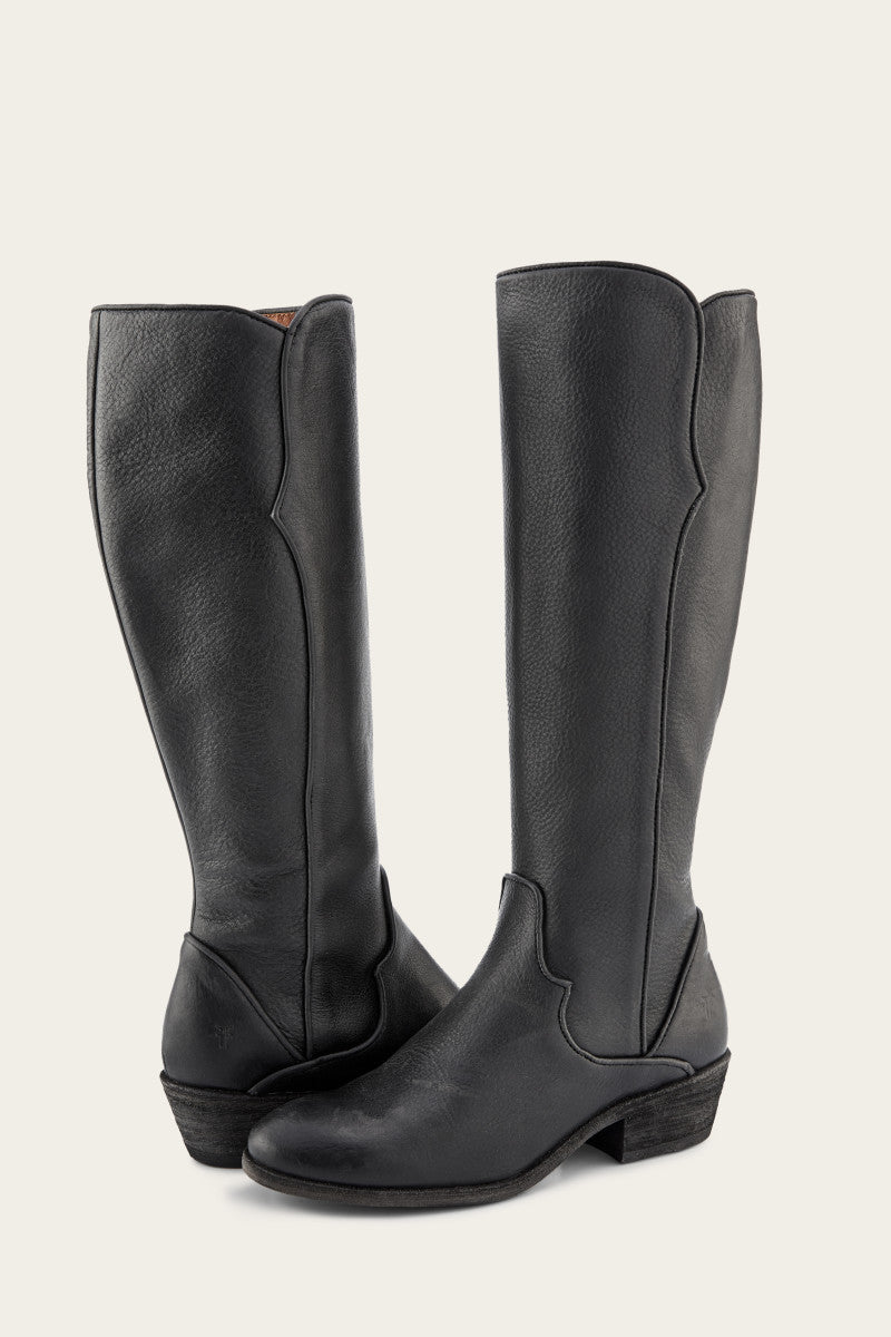 Carson Piping Tall - Black - Pair