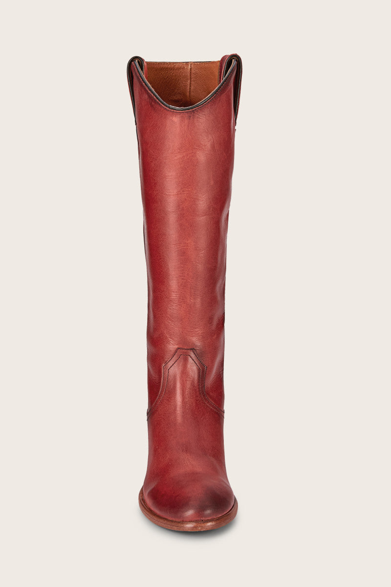 Carson Pull On - Crimson - Front