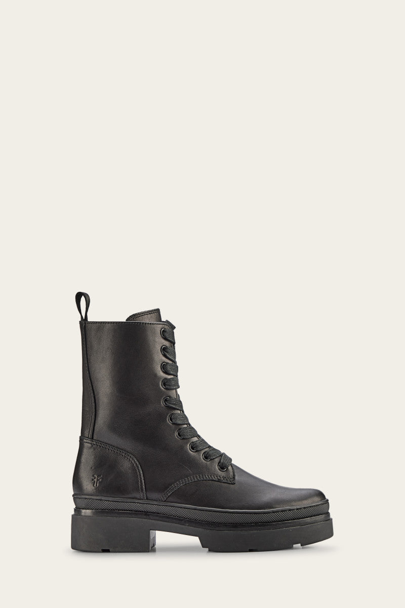 Chloe Combat - Black - Outside