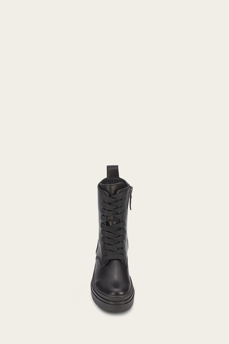 Chloe Combat - Black - Front