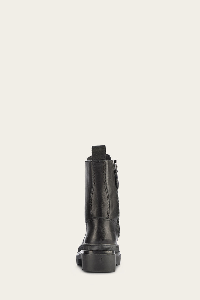 Chloe Combat - Black - Back
