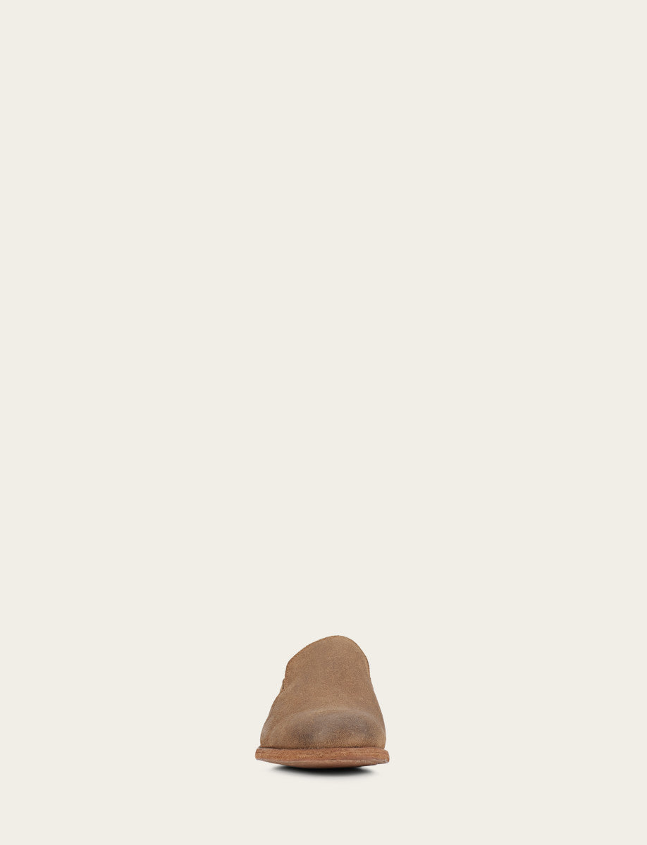 Chris Venetian - Ash Waxed Suede - Front