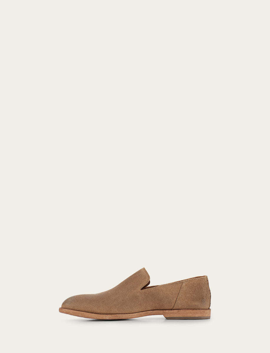 Chris Venetian - Ash Waxed Suede - Inside