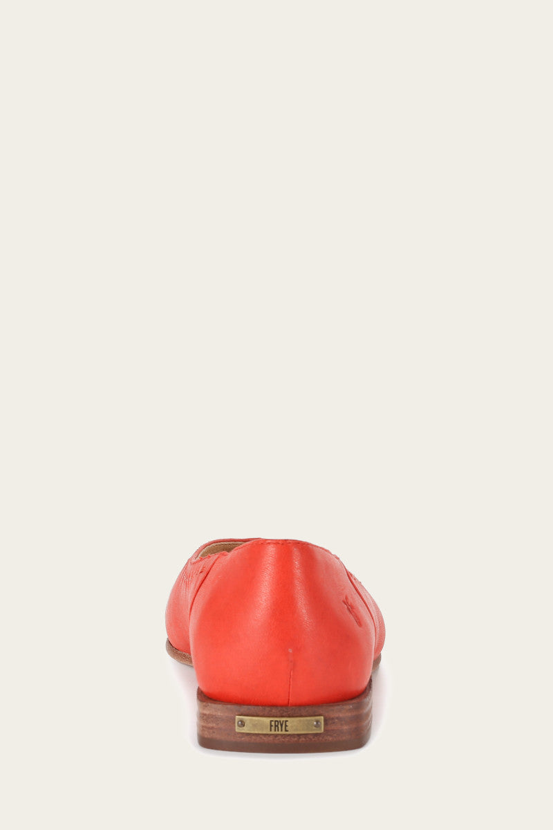 Claire Flat - Red - Back