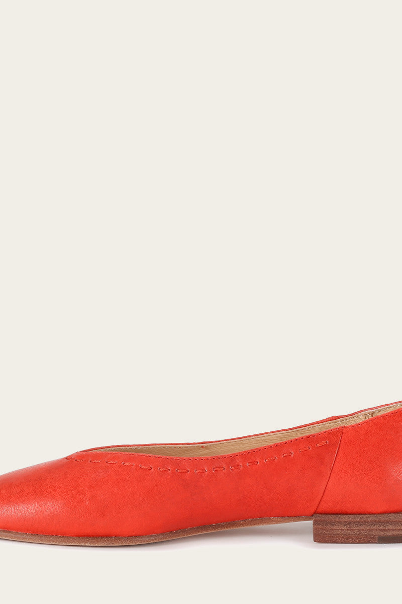 Claire Flat - Red - Inside