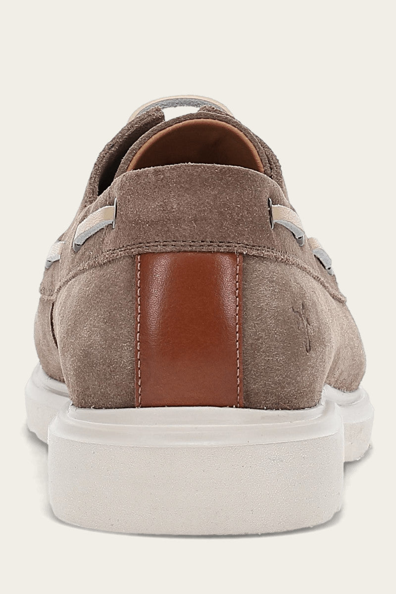 Connor Boat Shoe - Driftwood - Back
