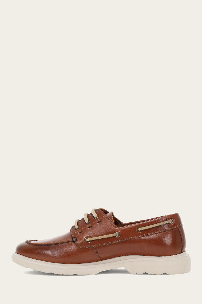Connor Boat Shoe - Caramel - Inside