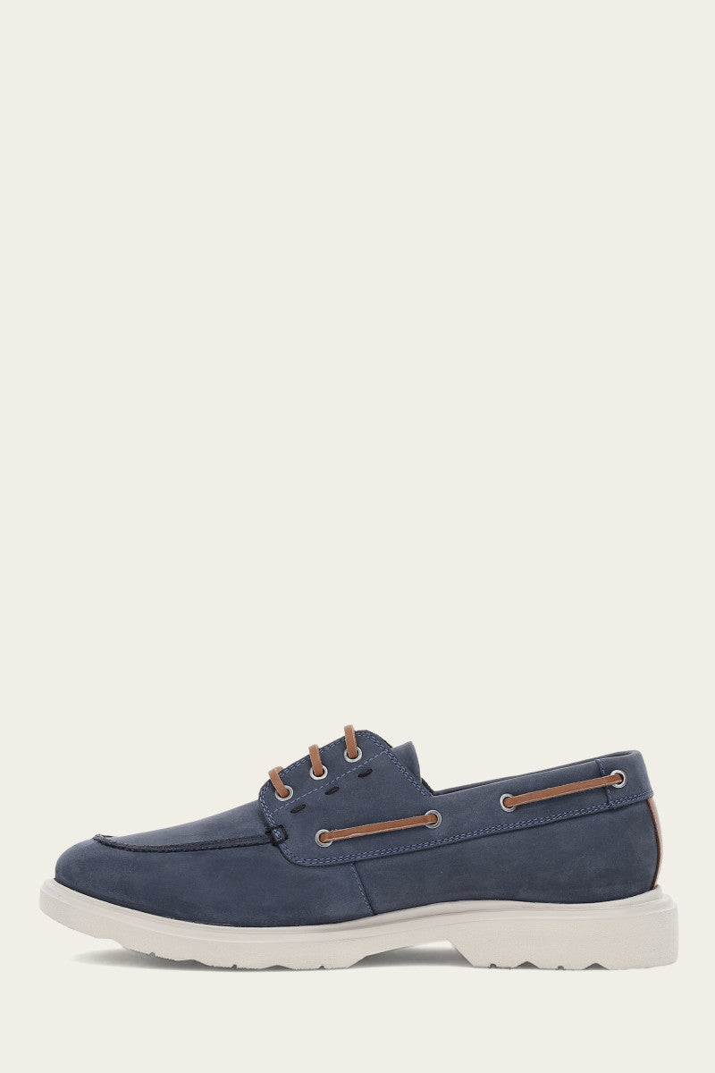 Connor Boat Shoe - Indigo - Inside