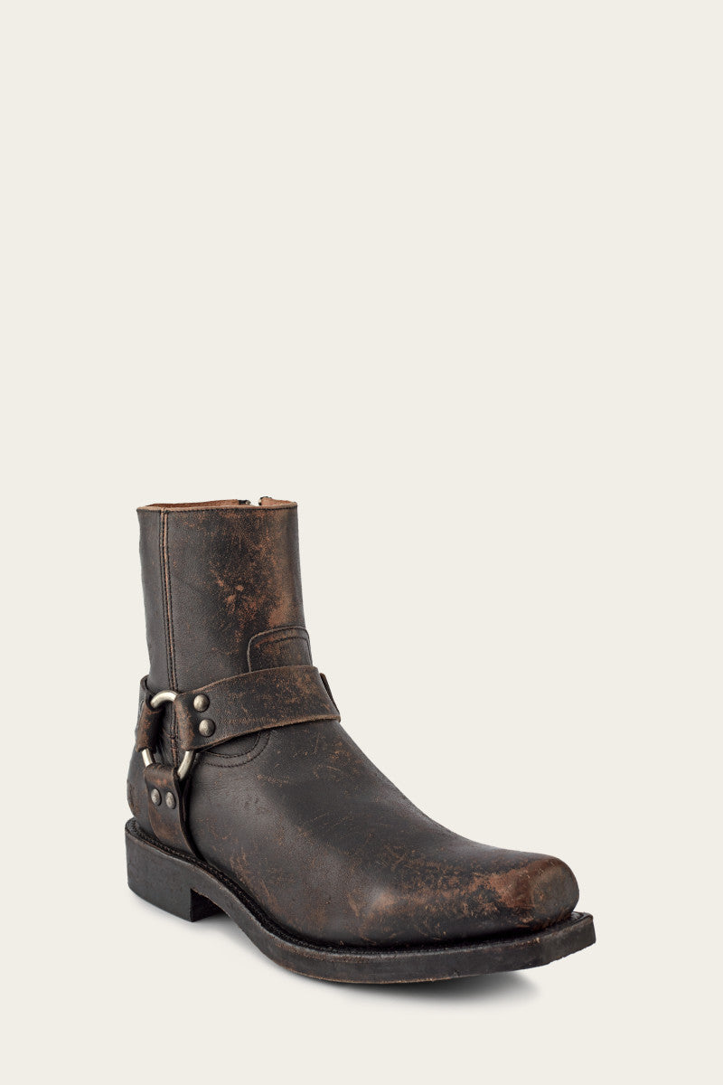 Black frye harness boots 2025