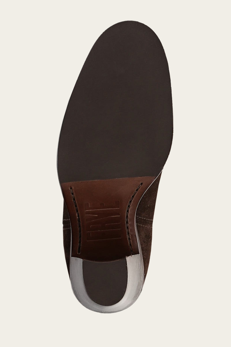 Corinne Over The Knee Boot - Dark Brown - Sole