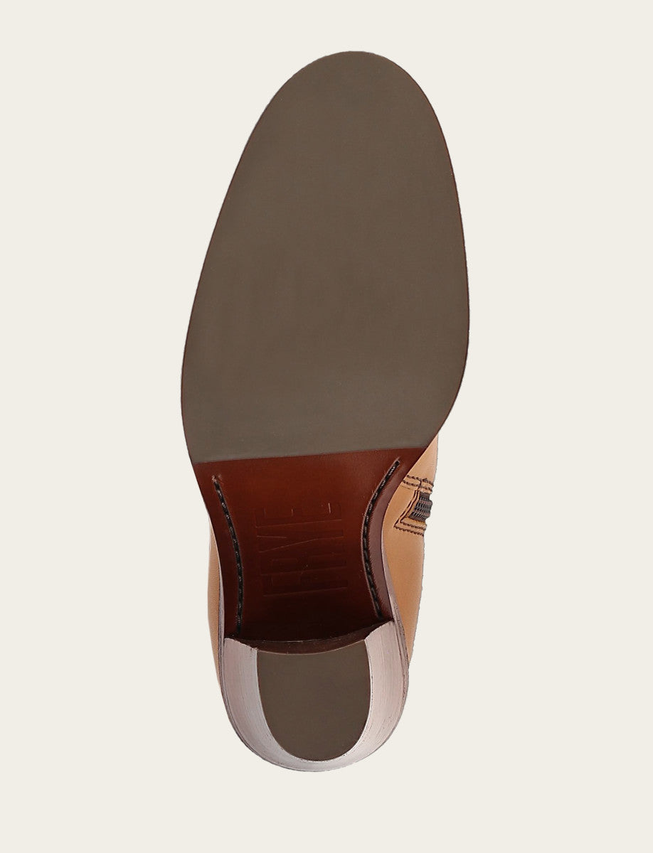 Corinne Tall Deco Stitch - Caramel - Sole